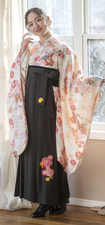 キャサリンコテージ小学生 卒業式 男子 袴 160㎝ 真っ白い 