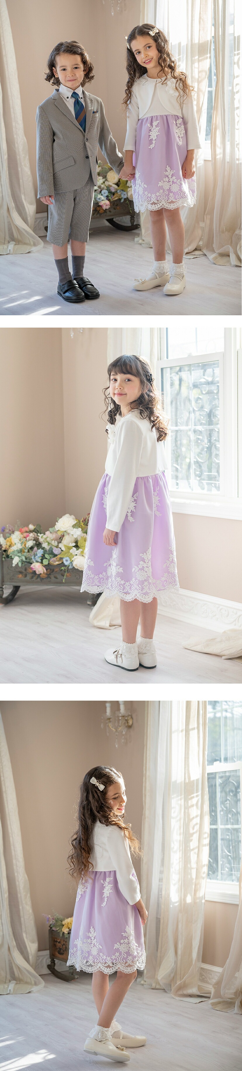 ピンク着用モデル写真