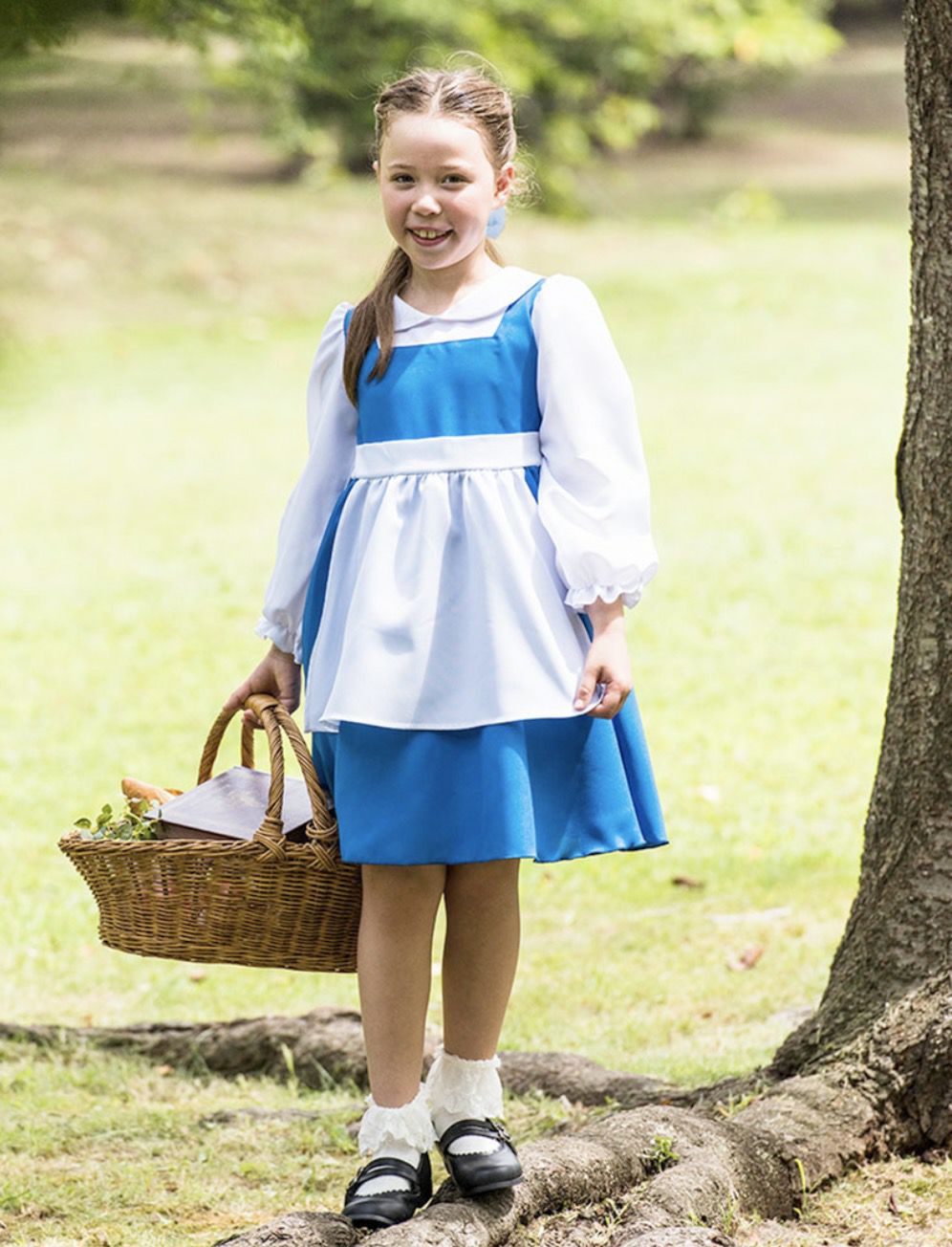 【SALE】街ベル風エプロンワンピースハロウィンキッズプリンセスコスプレコスチュームキャサリンコテージTAK