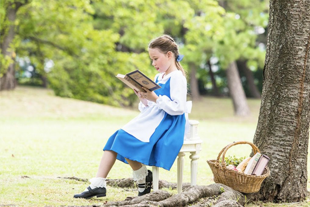【SALE】街ベル風エプロンワンピースハロウィンキッズプリンセスコスプレコスチュームキャサリンコテージTAK