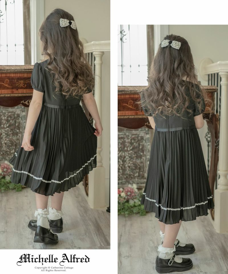 Offクーポン利用で3984円 女の子フォーマル 半袖 クリスタルプリーツブラックワンピースtak キャサリンコテージ Offクーポン利用で3984円 女の子フォーマル 半袖 クリスタルプリーツブラックワンピースtak キャサリンコテージ
