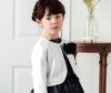 子供服シンプルボレロキッズフォーマル[女の子入学式卒園式発表会結婚式100110120130140150160cm法事ジャケットフォーマル羽織物ボレロカーディガン白ホワイト][処分価格返品不可]