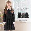 女の子フォーマルスカラップレース白襟ワンピース[長袖卒服2019110120130140150160cmグレーネイビーブラック黒紺キッズワンピース入学式卒園式結婚式発表会七五三法事子供服楽天通販]キャサリンコテージ