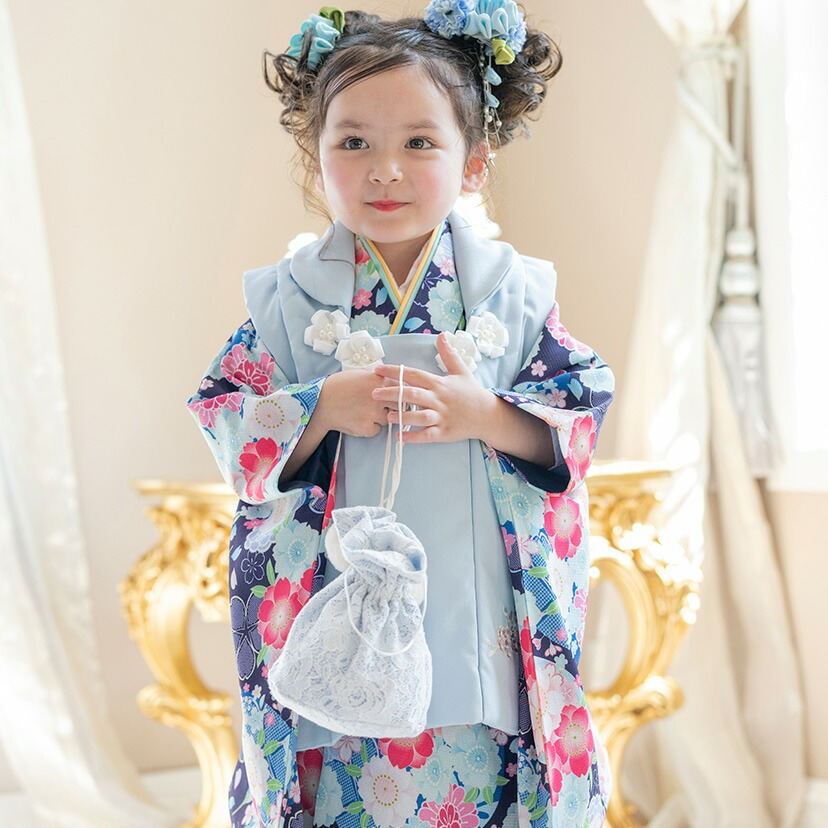 七五三3歳女の子着物セットの通販