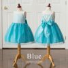 子供ドレス透かしレースのノースリーブドレスフォーマル[子どもドレス結婚式発表会パーティー120130140150160cm黒ブラック紺ネイビー水色ブルーピンクフォーマル女児女の子ジュニア中学生高校生］