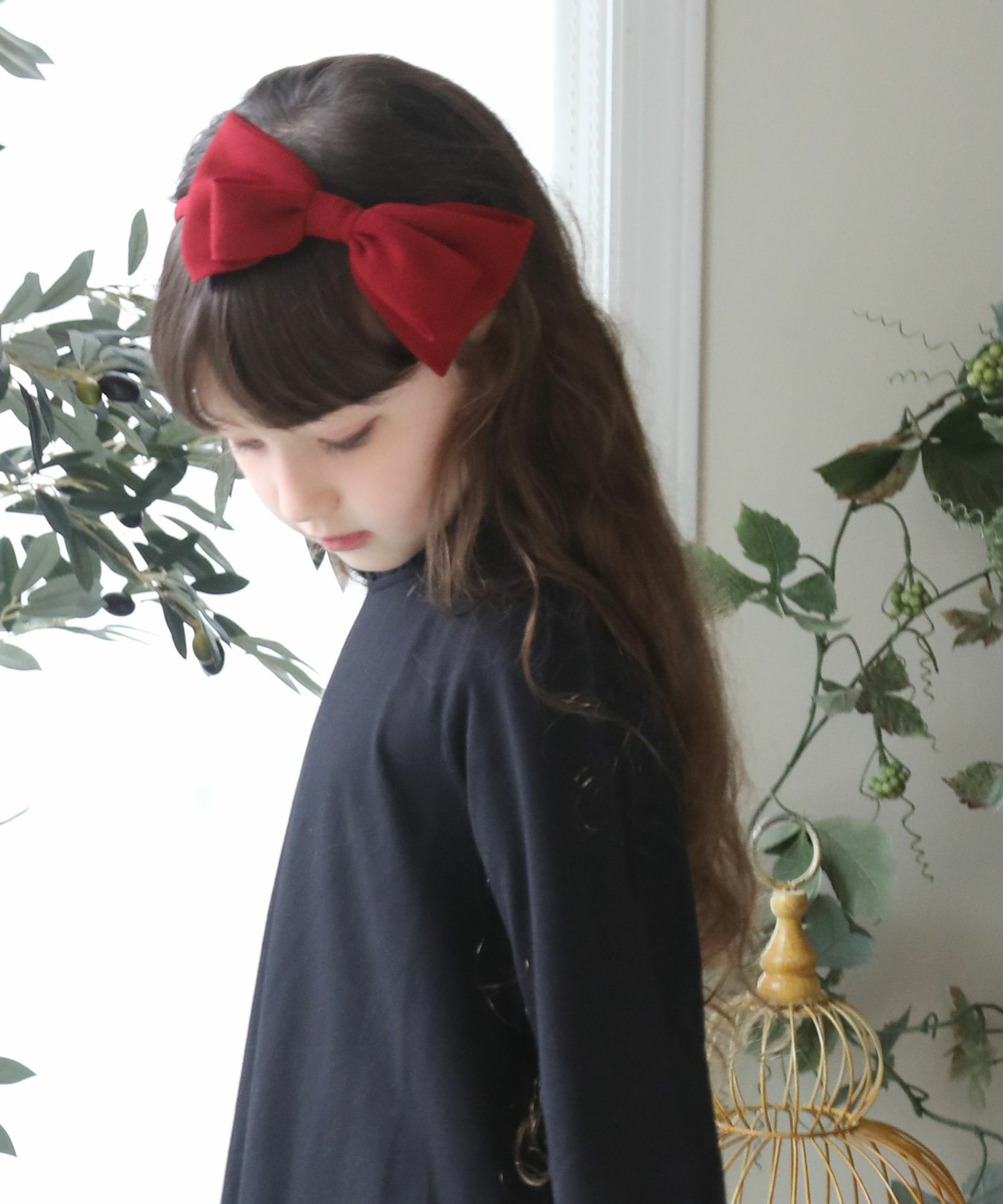 アリスのシフォンリボンカチューシャ