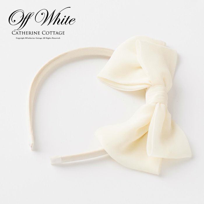 アリスのシフォンリボンカチューシャ