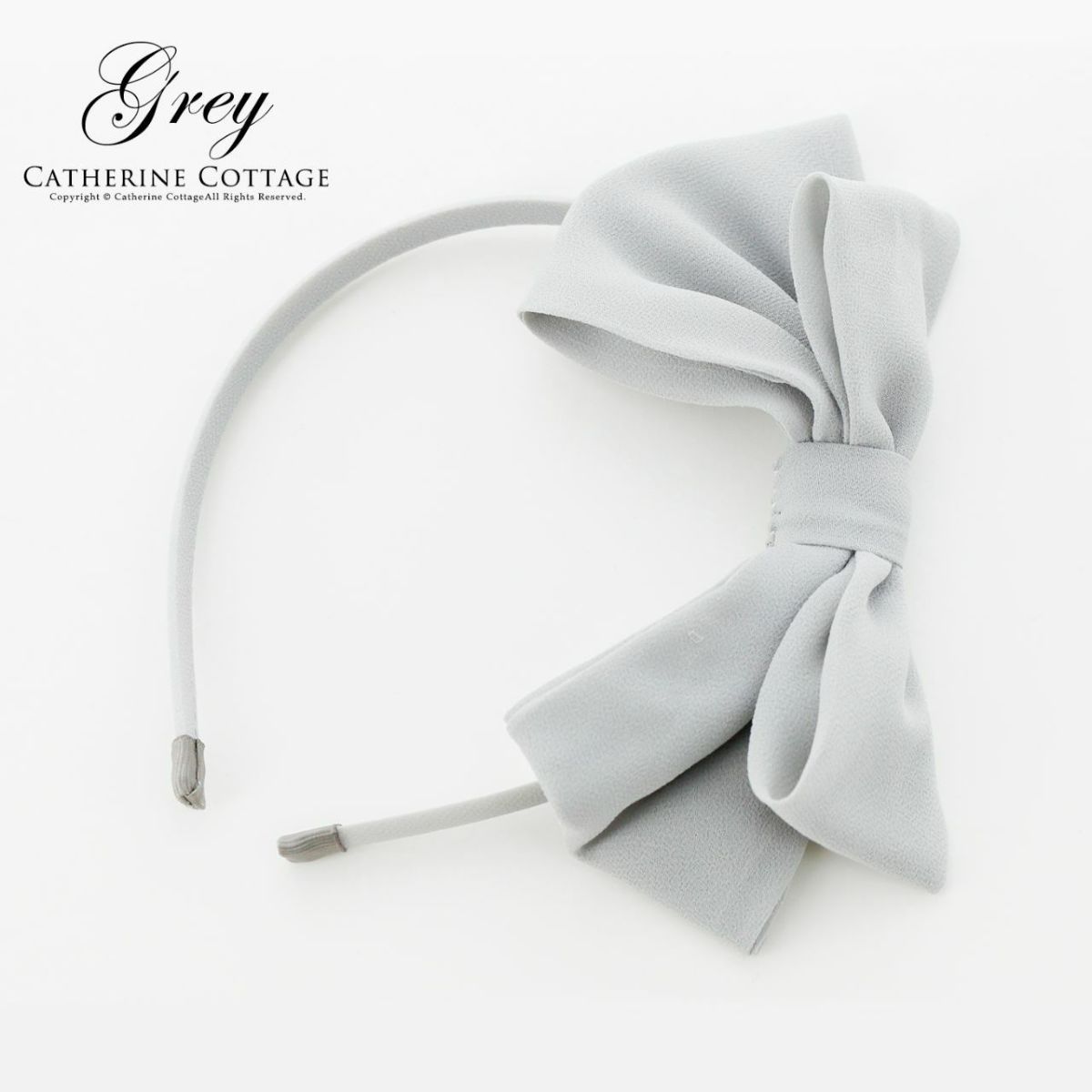 アリスのシフォンリボンカチューシャ