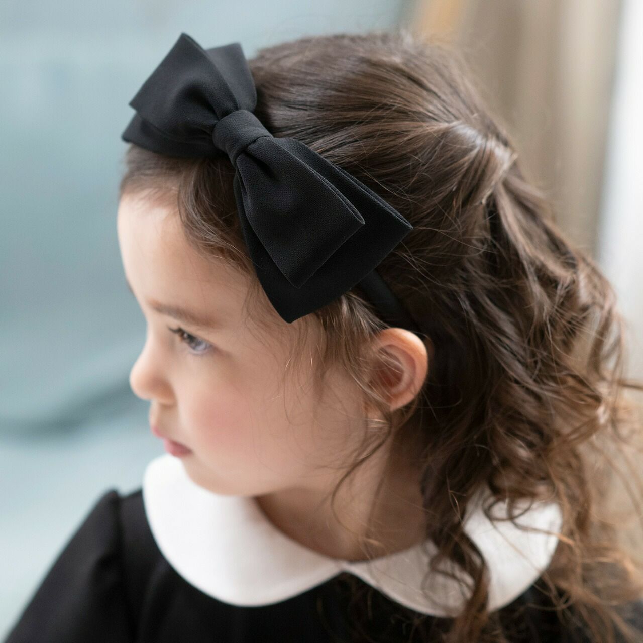 アリスのシフォンリボンカチューシャ