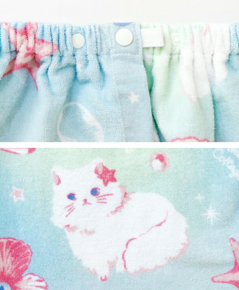 女の子ラップタオルロマンティック柄プールタオル[子供用大人用着替えタオルポンチョ子供用ピンク80cm×120cm綿100%水着用水泳ビーチタオルキッズジュニアレディースロングサイズ大判タオル巻きタオルお着替え]キャサリンコテージ