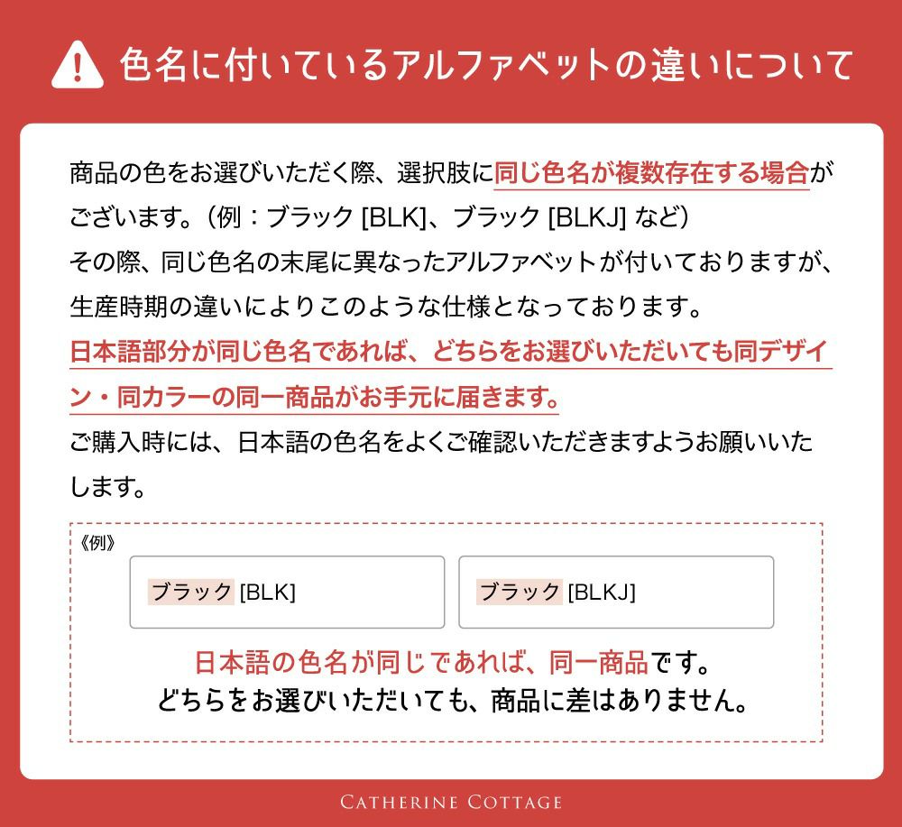 注意書き