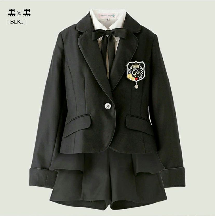 スーツ女の子女子高生パンツガールズぺプラムパンツスーツ5点セット卒業式入学式[ジャケット,パンツ,ブラウス,リボン,ブローチ,シャツ]女の子140150160165グレーフォーマル結婚式発表会子供スーツ