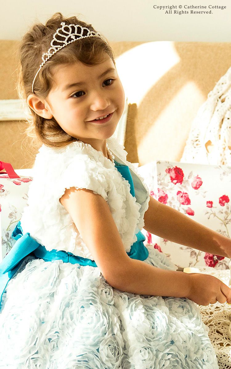 バラたくさん生地ボレロ子供フォーマルドレスや、ワンピースに合わせてどうぞ。キッズジャケット・コート子供服