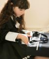 オリジナル刺繍の絵本バッグ入学入学式幼稚園キッズ子供鞄アリス布バッグ絵本バッグキャサリンコテージ