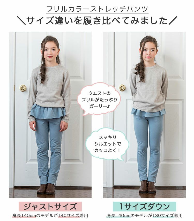 サイズ比べ