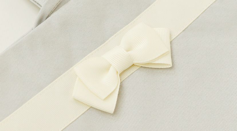 女の子グログランリボンシューズバッグ上履き袋ネイビー紺幼稚園小学校通園通学グッズ入園入学お受験上品おしゃれ上履き入れシューズケースYUP4《メール便優先商品》スクールレッスンバッグ・巾着