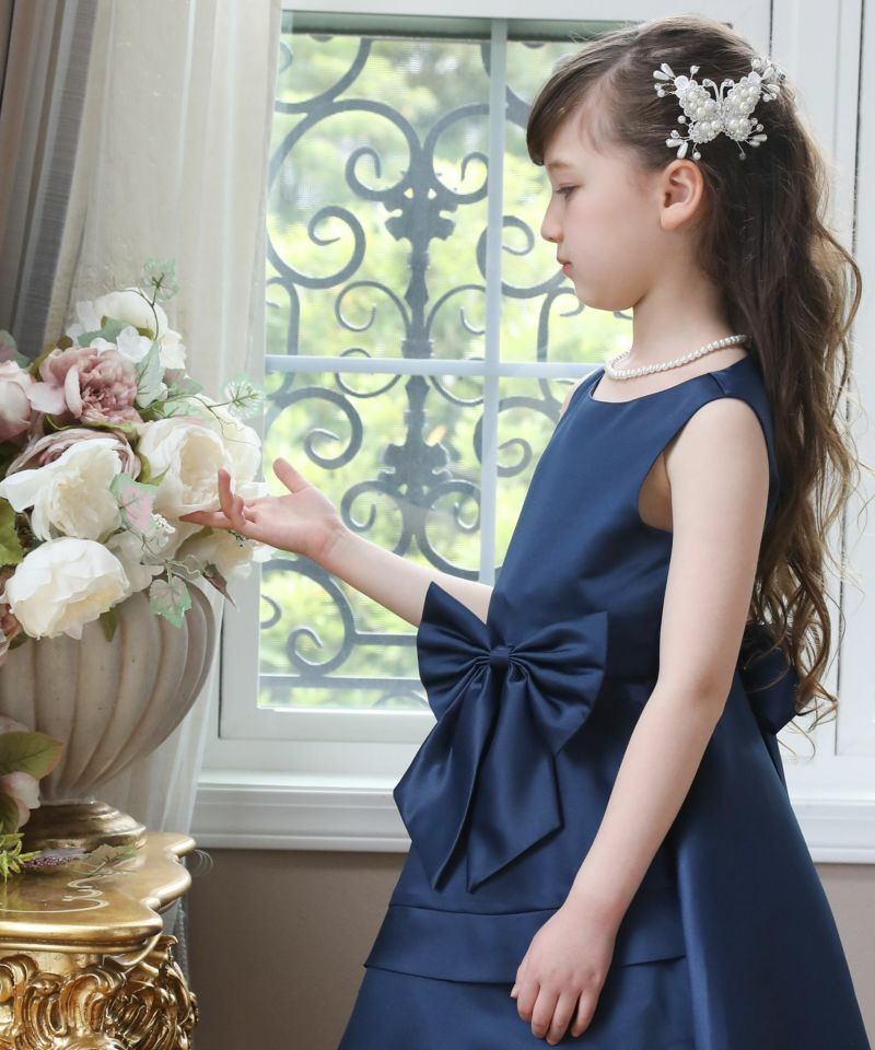ハイビスカス ヘアクリップ 約16.5cm [ライトピンク