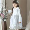 入学式女の子スーツスカラップレースワンピース＆ポンチボレロスーツセットセットアップフォーマル女子スーツ