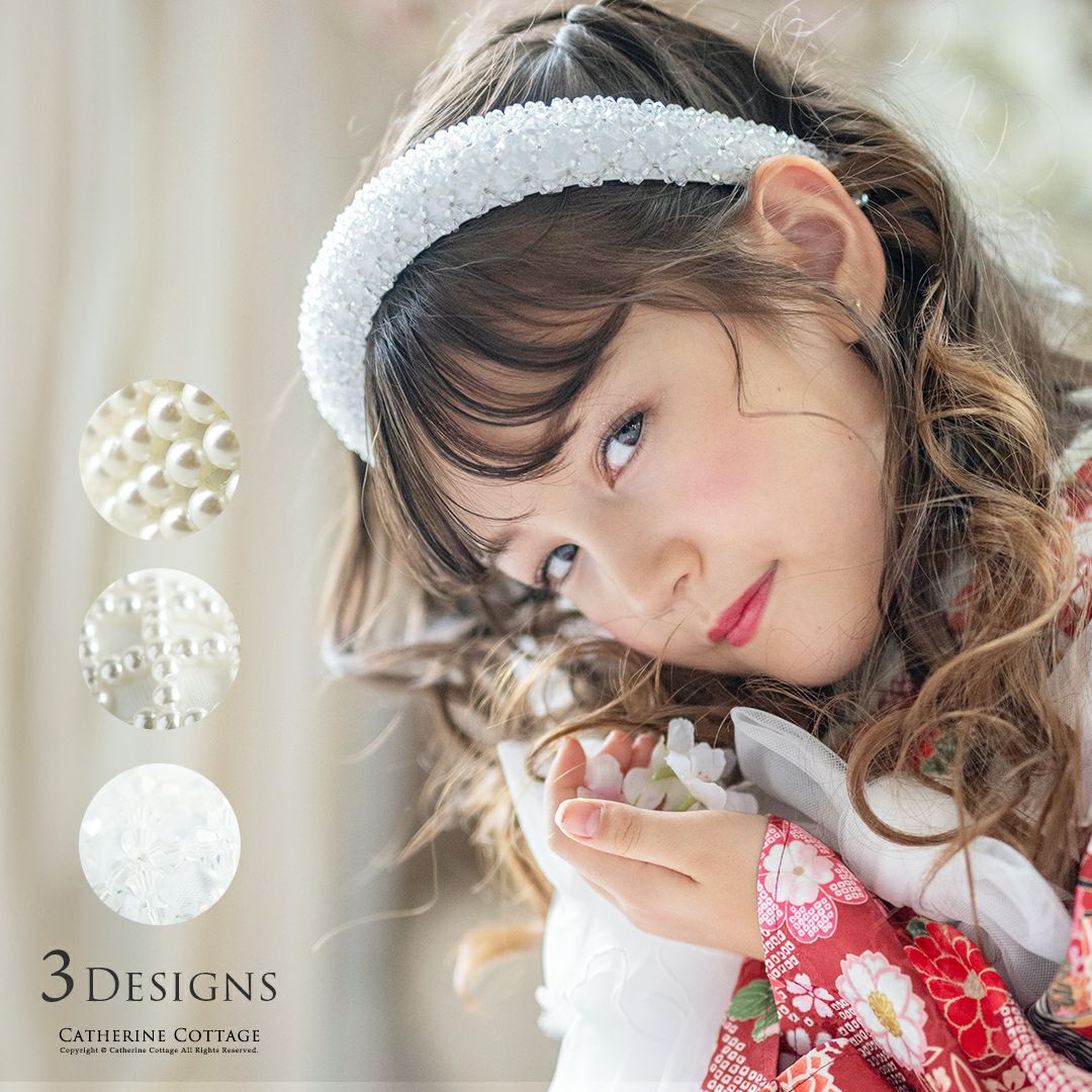 パールカチューシャワイドヘアアクセサリーヘッドドレスアクセサリー