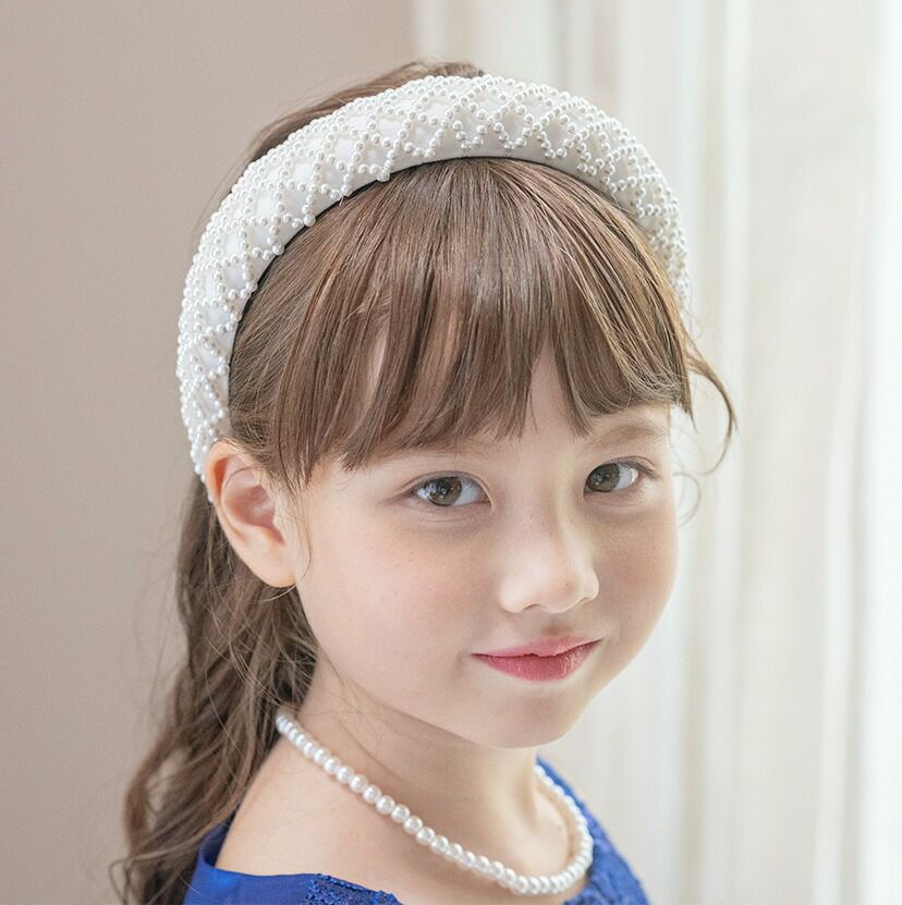 パールカチューシャワイドヘアアクセサリーヘッドドレスアクセサリー