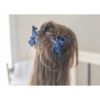 ガーリーヘアピン2点セットリボンレース女の子髪飾りハンドメイドヘアアクセサリー