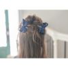 ガーリーヘアピン2点セットリボンレース女の子髪飾りハンドメイドヘアアクセサリー