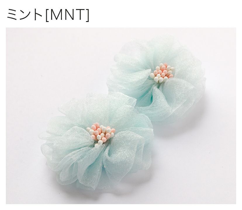フラワークリップベビー・キッズ髪飾りヘアクリップヘアアクセサリー
