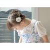 フラワークリップベビー・キッズ髪飾りヘアクリップヘアアクセサリー