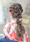 和装ヘアアレンジセット水引パーツコサージュUピンセットアクセサリーヘアアクセサリー和髪飾り和装和装アクセサリー