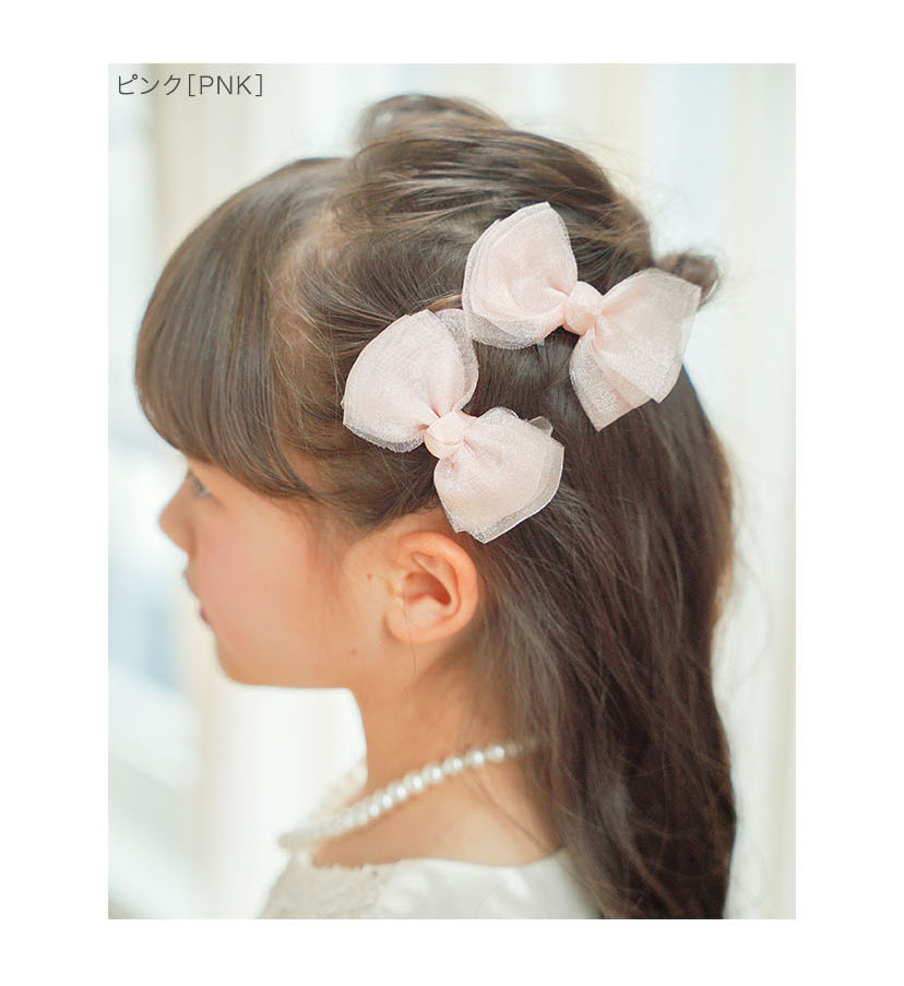 ꫛꫀꪝ【リボン付きハリネズミ】ベビーヘアクリップ キッズヘア 