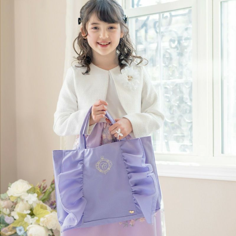 送料無料【目玉セール】 レッスンバッグ 女の子 ロゴ刺繍入り
