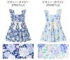 キッズ水着女の子肩フリルワンピース水着スイムウェアインナーパンツ付きYUP12