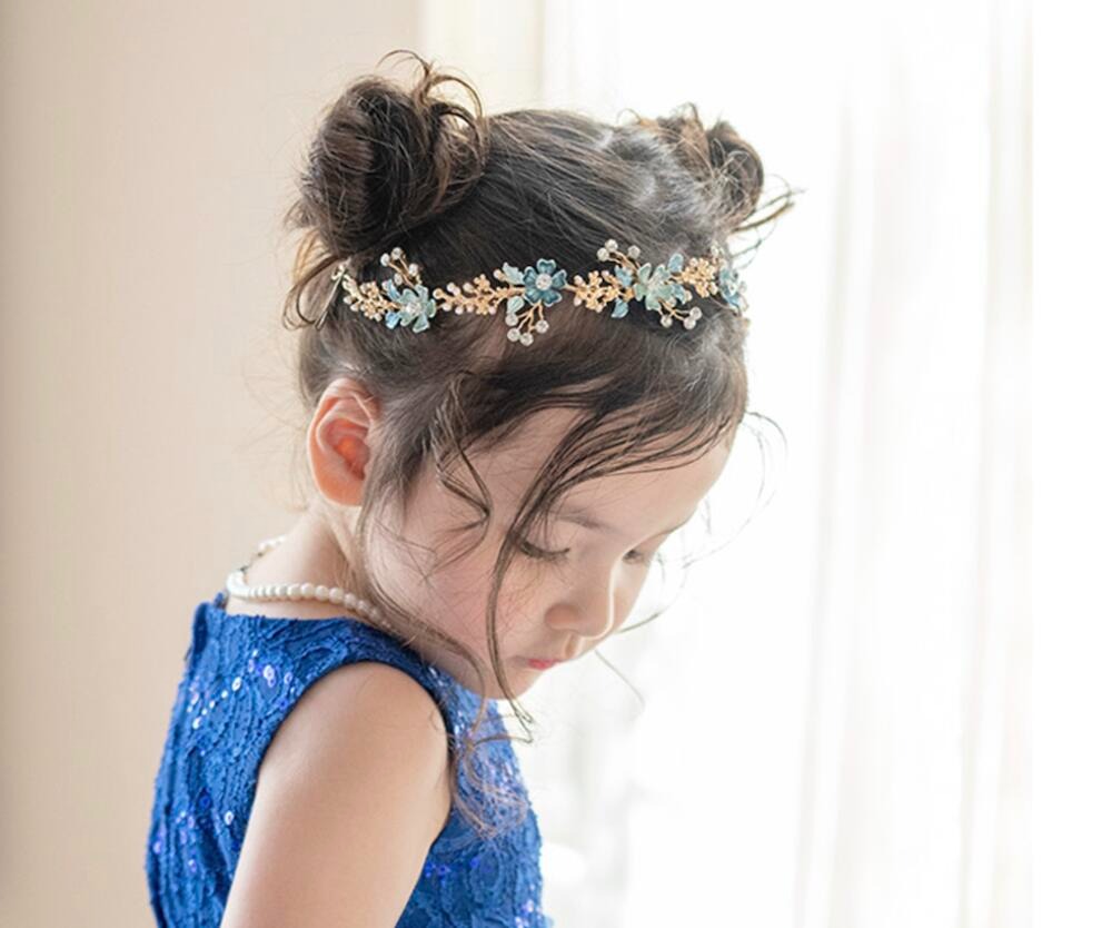 プリンセスヘッドドレスキッズカチューシャ髪飾りヘアアクセサリー