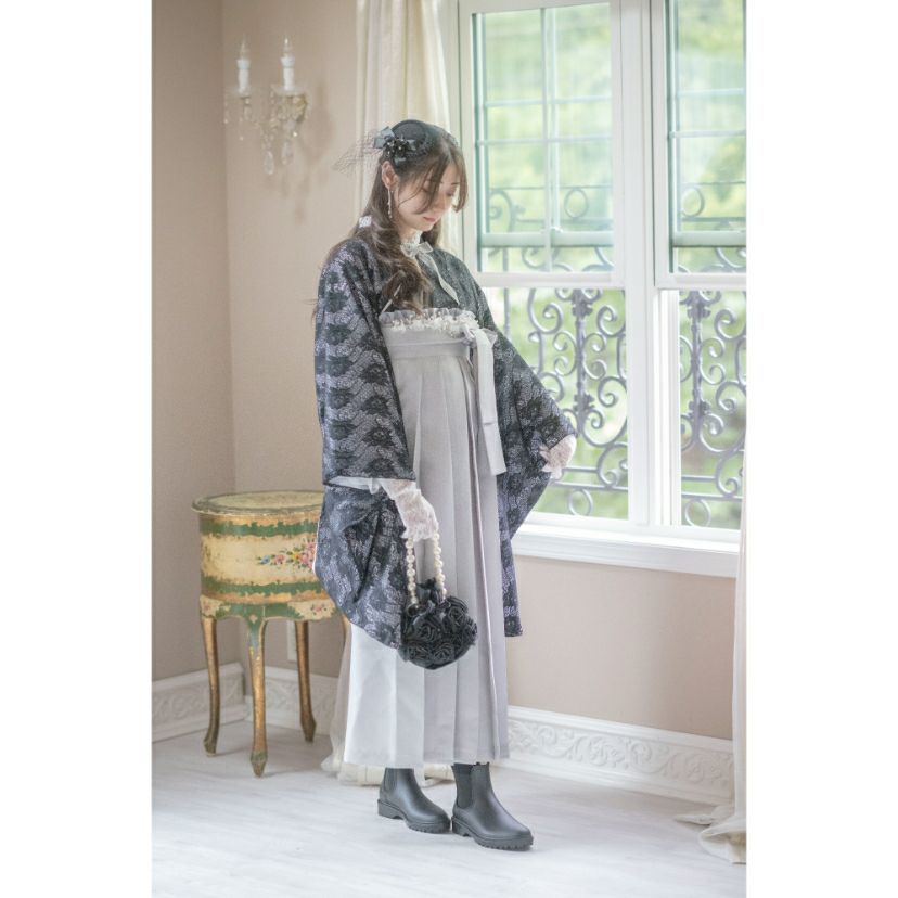 サイドゴア防水ブーツ白黒キッズジュニアカジュアルシューズカジュアルブーツショート丈