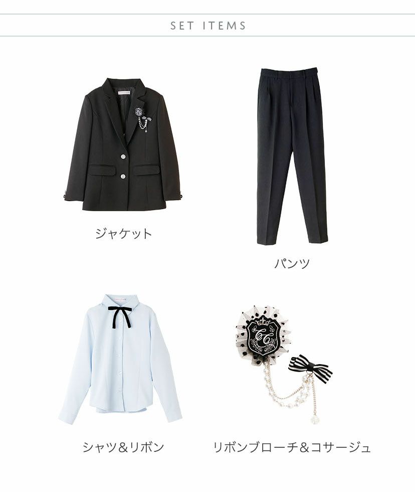 入学式女の子スーツ丸襟チェックワンピース＆ノーカラーボレロアンサンブルセットアップ白ベージュ水色フォーマル女子スーツ