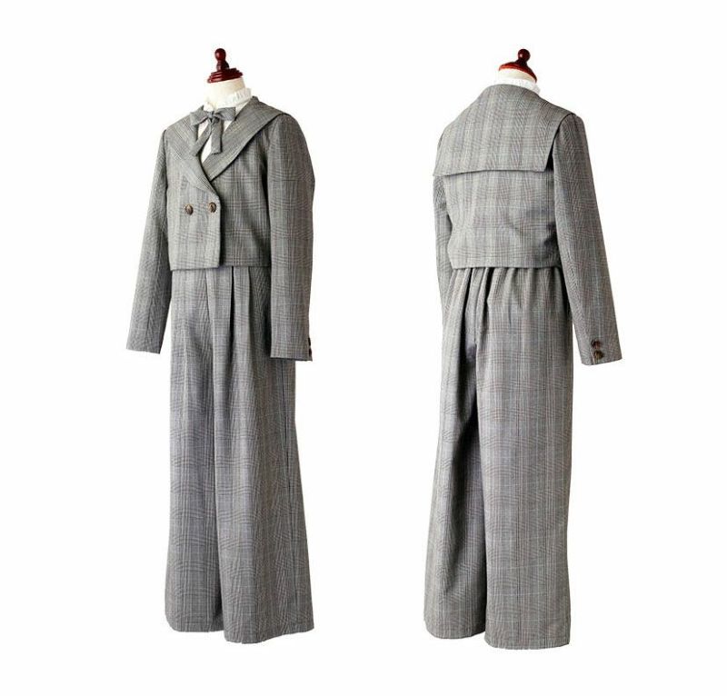 送料無料【超目玉セール】卒業式 上品＆ガーリー チェック柄