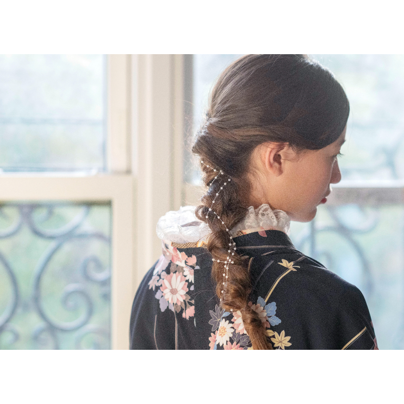 パールガーランド揺れるパールアクセサリーヘアアクセサリーその他アクセサリー・小物