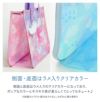 プールバッグビニールバッグ猫柄リボン柄
