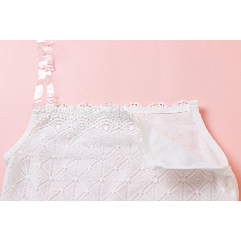 レースキャミソールドレスインナーキッズ女の子肌着