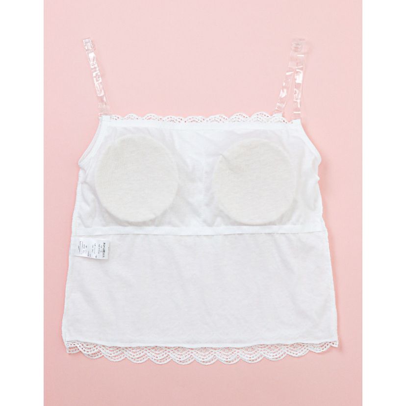 レースキャミソールドレスインナーキッズ女の子肌着