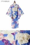 浴衣子供女の子キッズ・ジュニア・ベビーセパレートキャサリンオリジナル和柄がかわいい2ピース浴衣セット（ワンピース・上衣・兵児帯）[90100110120130140150160cm紺黒ピンク椿朝顔猫]夏花火大
