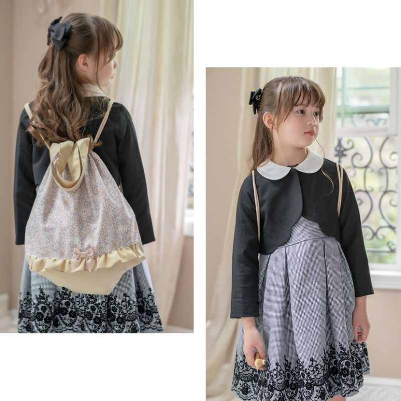 レッスンバッグ♡シューズ入れ♡巾着袋♡リバティ♡名入れ刺繍♡おしゃれ♡フリル シリーズで探す｜イノブンオンラインショップ