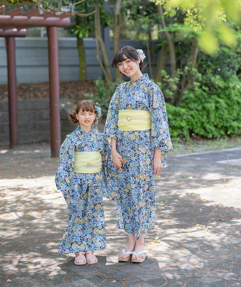 ワンピースになる2wayゆかたレディースサイズ