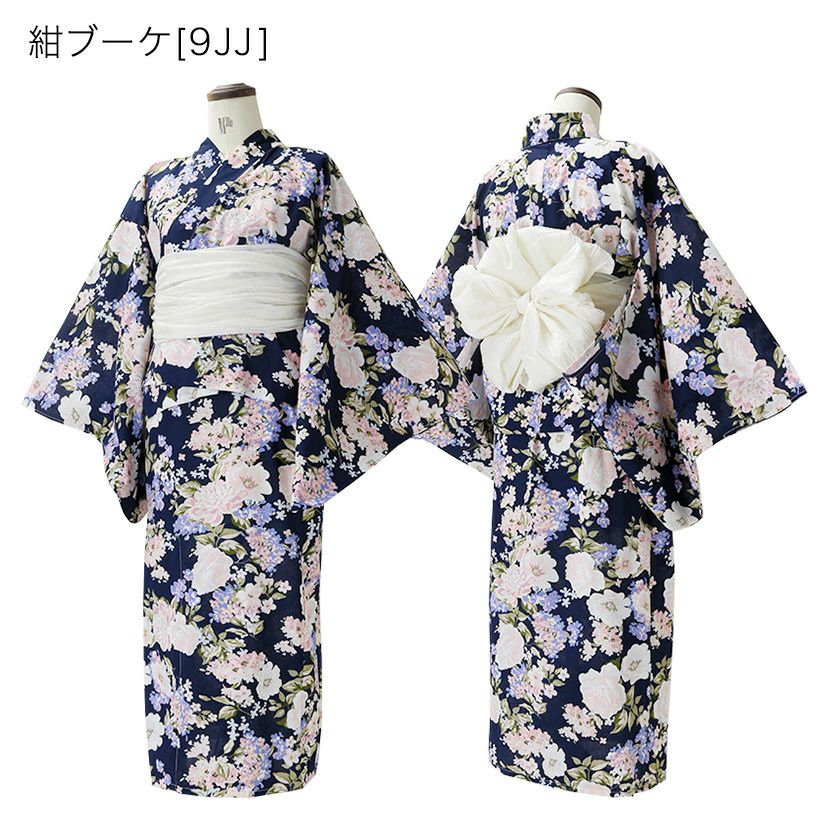 ワンピースになる2wayゆかたレディースサイズ