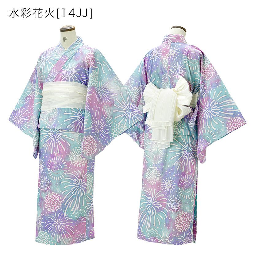 ワンピースになる2wayゆかたレディースサイズ