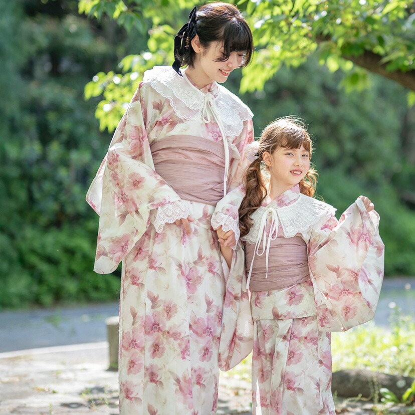 ワンピースになる2wayゆかたレディースサイズ