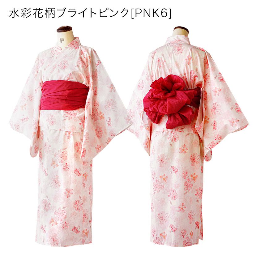 ワンピースになる2wayゆかたレディースサイズ