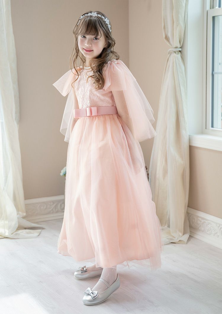 ふわふわつけ袖　リッチ映え！発表会や結婚式におしゃれなレースやチュールの付け袖　キッズドレススタイルをエレガントにアップデート