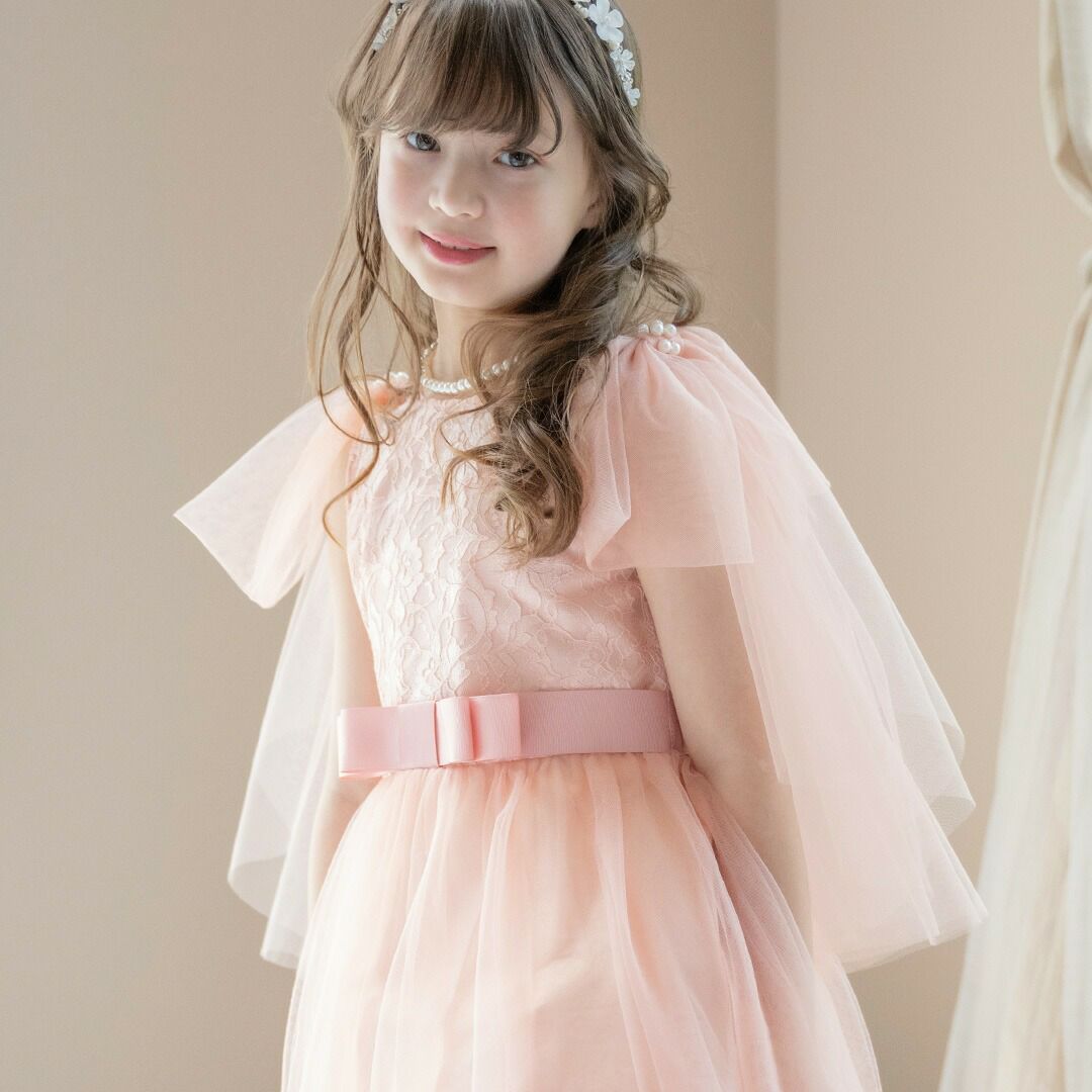 ふわふわつけ袖　リッチ映え！発表会や結婚式におしゃれなレースやチュールの付け袖　キッズドレススタイルをエレガントにアップデート