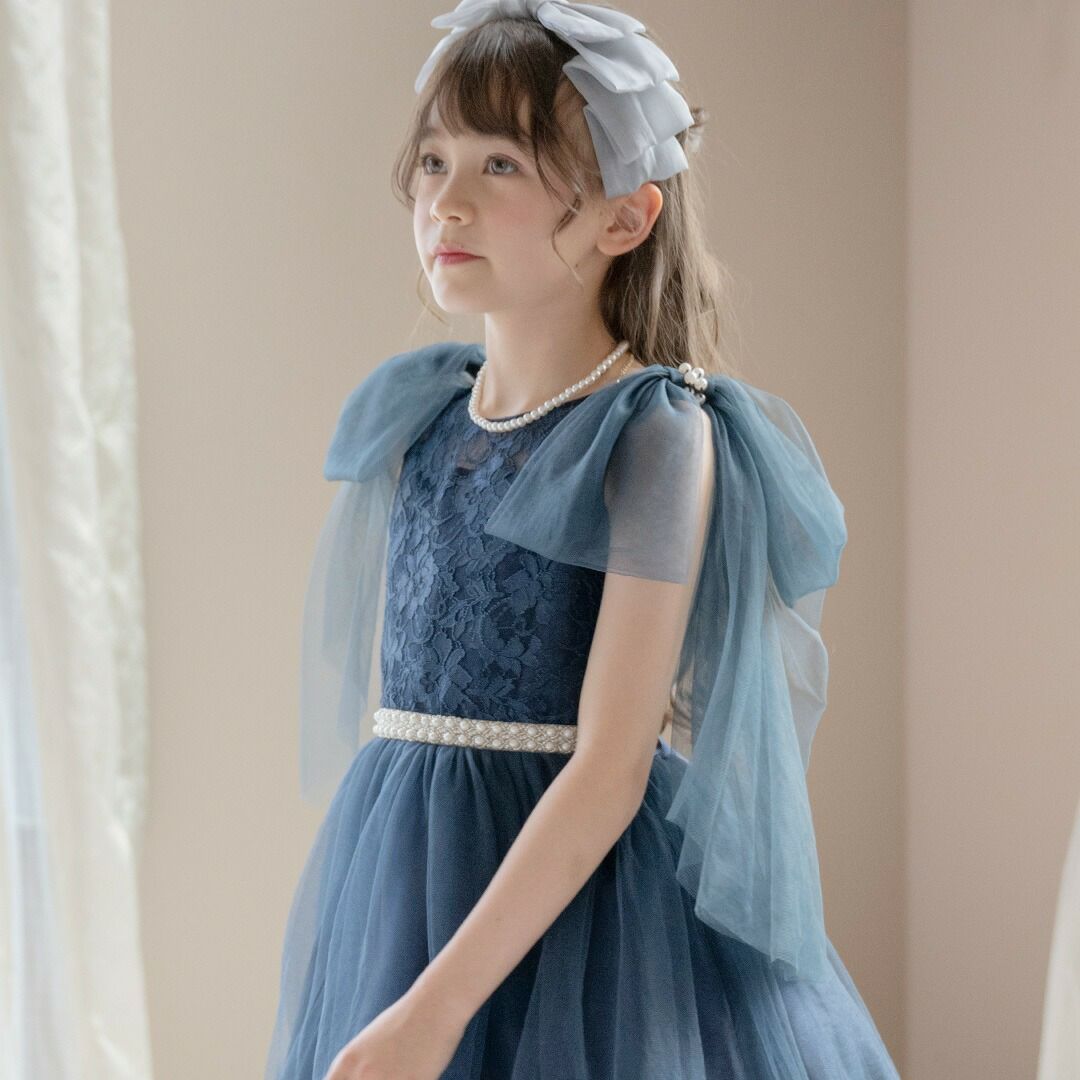 ふわふわつけ袖　リッチ映え！発表会や結婚式におしゃれなレースやチュールの付け袖　キッズドレススタイルをエレガントにアップデート